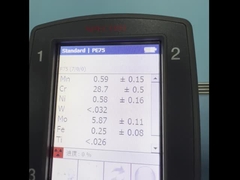 ASTM F75 UNS R30075 Lega di nichel-cobalto cromo-6 molibdeno per impianti chirurgici