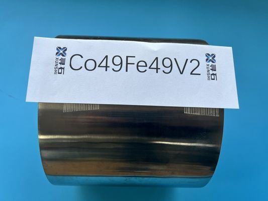 VACOFLUX 48 FeCo lega magnetica morbida con bassa resistenza del campo coercitivo, elevate permeabilità e basse perdite di magnetizzazione